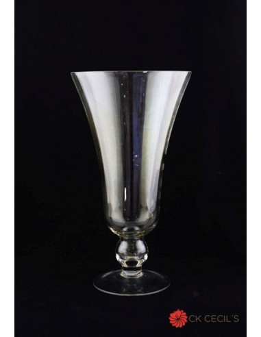 Florero De Vidrio Cecils Con Pie 32.5...