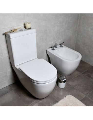 Bidet Ferrum Fontana 3 Agujeros Boa3j-b