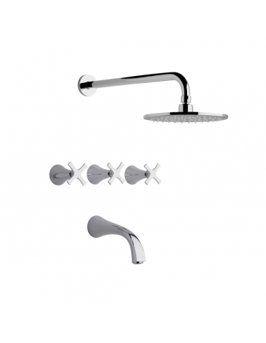 Grífería Bañera Ducha Fv Alesia 0103/49