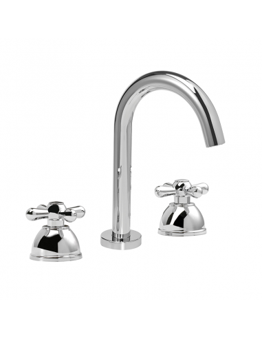 Grifería Lavatorio Peirano Cruz Cromo...