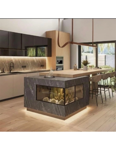 Placa LuxaPET Cenal Madera Cerezo...