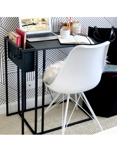 Escritorio Alamada Klimt Black 70x75x40