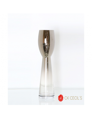 Cecils Florero Vidrio 10.2x10.2x40 Cm...