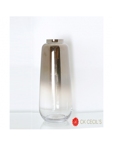 Cecils Florero Vidrio 16.6x16.6x40 Cm...