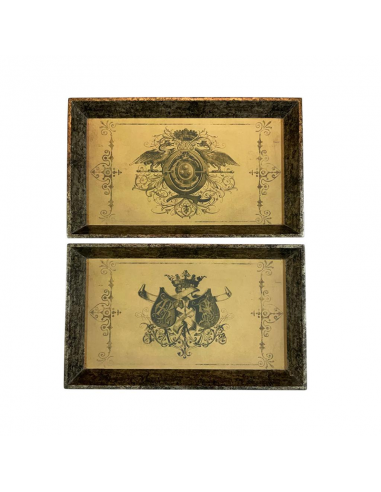 TEXSAO 31284 SET X 2 BANDEJAS TRAY...