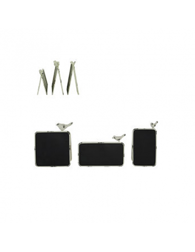 Set X 3 Pizarras De Metal Mideko 14...