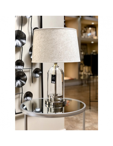 Mdk Lampara Mesa Acero 35x52cm La0569