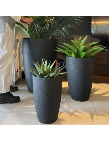 Abril Deco Maceta Moderna Cónica...