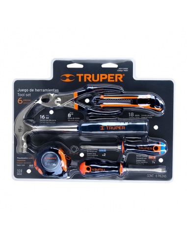 Set x 6 Herramientas Truper en...