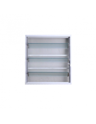 Aireador Aluminio 40 X 36 Blanco C/u