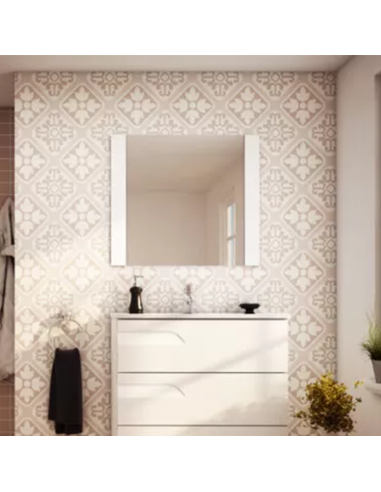 Espejo Schneider Rivo 60cm Pvc Blanco...