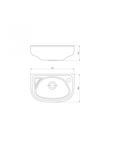 Lavatorio Colgar Oval Ferrum Tori 1...