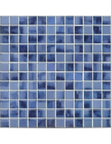 Mosaico Ceramica Piú Tweet Azul 30 X...