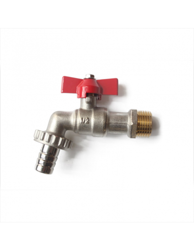 Canilla Mariposa Riego 1/2" Tg Plast...