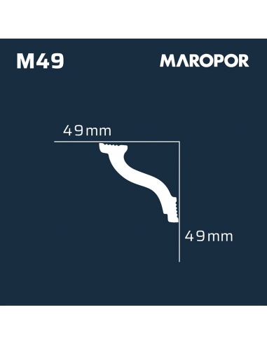 Moldura Telgopor Maropor M49 49x49 x...