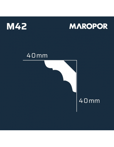 Moldura Telgopor Maropor M42 39x39 X...