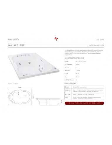 Hidromasaje Versailles Jalisco Due...