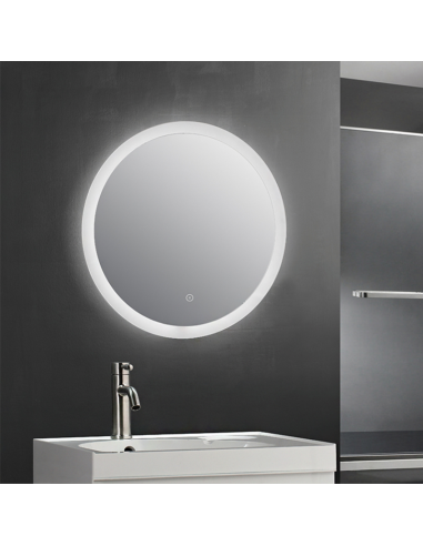 Espejo Redondo Vitroblock Runde Luz...