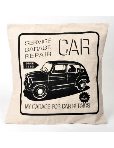 Funda Mideko Car Vintage 40 X 40 cm...
