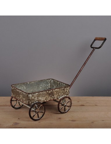 Carrito De Metal Mideko 37 X 55cm cc1034