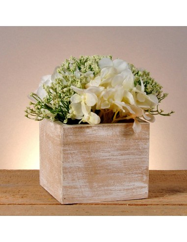 Caja De Madera Hortesia Mideko 16 X...