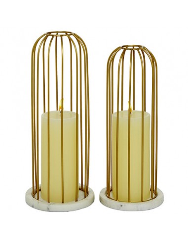 Set X 2 Portavela Mideko De Marmol Y...