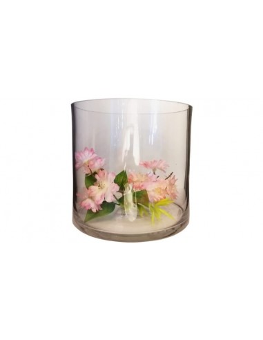 Cilindro De Vidrio Junko 20 X 20 cm E06