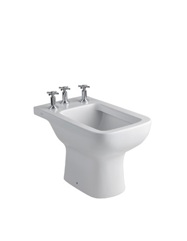 Bidet Ferrum Trento 3 Agujeros Blanco...