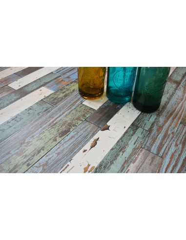 Liston Cerámica Piú Color Wood 7 X 60 Cm