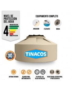 Tanque Tinaco Chato Tricapa...