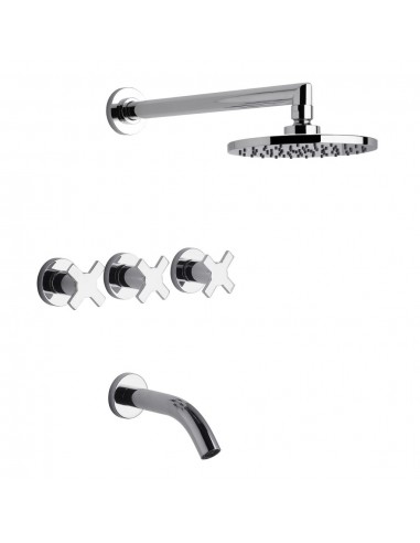Juego De Grifería Para Bañera Y Ducha...