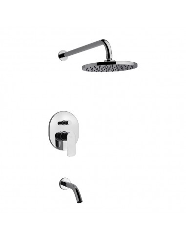 Juego  Monocomando Para Bañera Y...