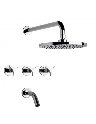 Juego De Grifería Para Bañera Y Ducha...
