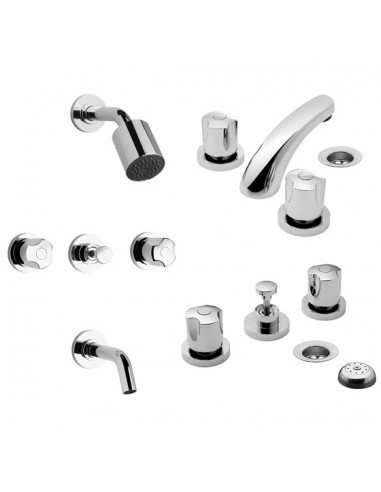 Kit De Grifería Para Baño FV Pampa...