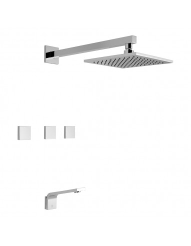 Juego De Grifería Para Bañera Y Ducha...