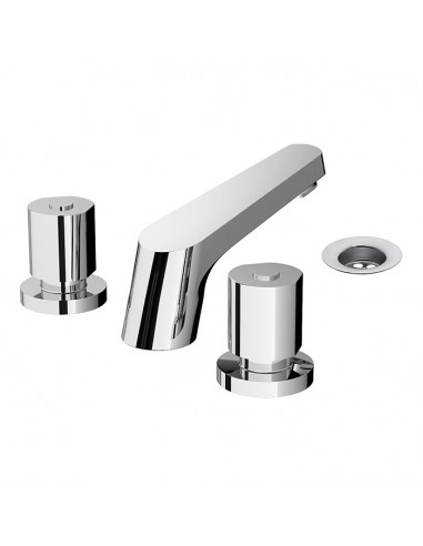 Juego Para Lavatorio FV Obera Cromo...
