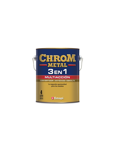 Esmalte Multiacción Emapi Chrom Metal...