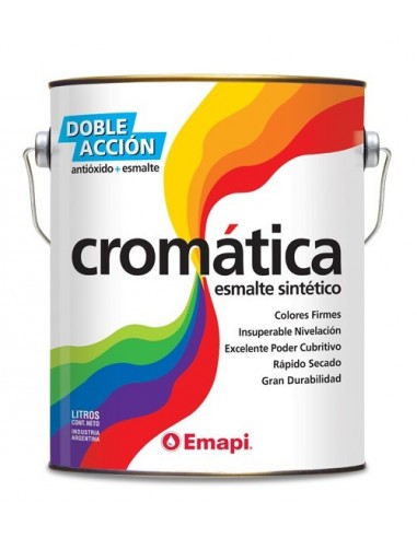 Esmalte Emapi Cromática Aluminio 1/4 L