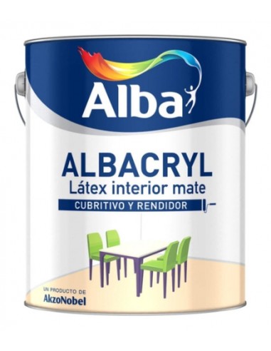 Látex Interior Alba Albacryl X 4 L