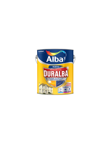 Látex Exterior Alba Duralba Negro 4 L