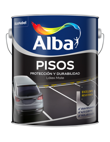 Pintura Para Pisos Alba Látex...