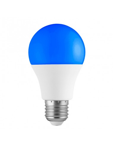 Bulbo Led 180 Iluminación 8W E27 Azul...