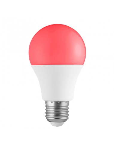 Bulbo Led 180 Iluminación 8W E27 Roja...