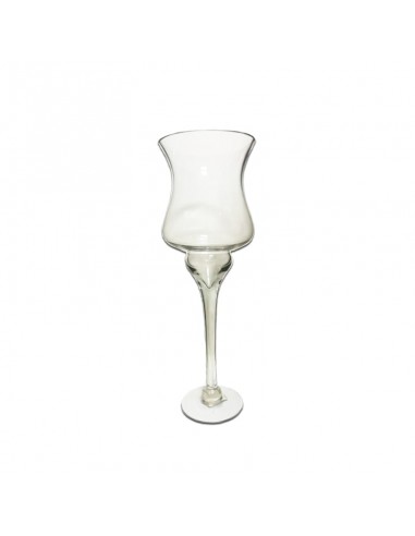 Florero Copon De Vidrio Junko 59 cm E240
