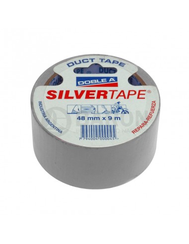 Cinta De Enmascarar Silver Tape Con...