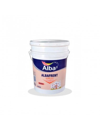 Látex Exterior Alba Albafrent Rojo... Látex Exterior Alba Albafrent Rojo...