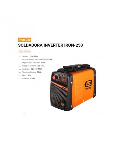 Soldadora Inverter Lusqtoff...