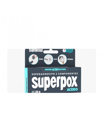 Superadhesivo Acero Superpox 25G