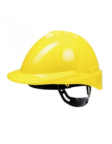 Casco Seguridad Amarillo Sin Arnes...