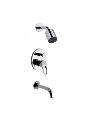 Grifería Bañera con Ducha Monocomando...